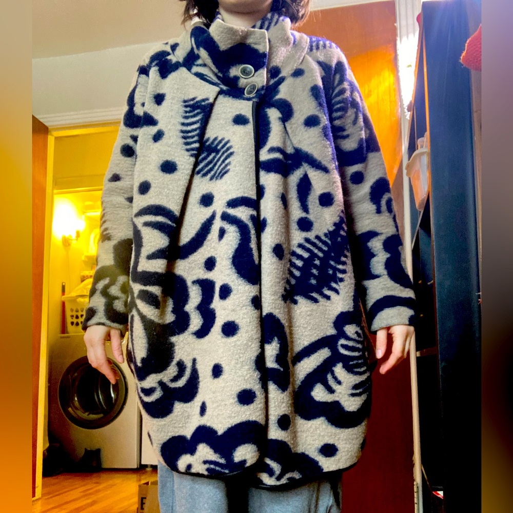 Italian made wool spring/fall coat
